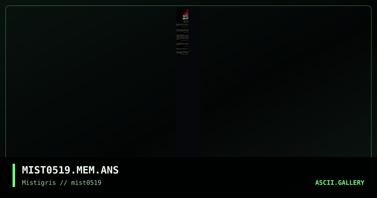 mist0519 list of contributors, by smooth, cthulu, 2019