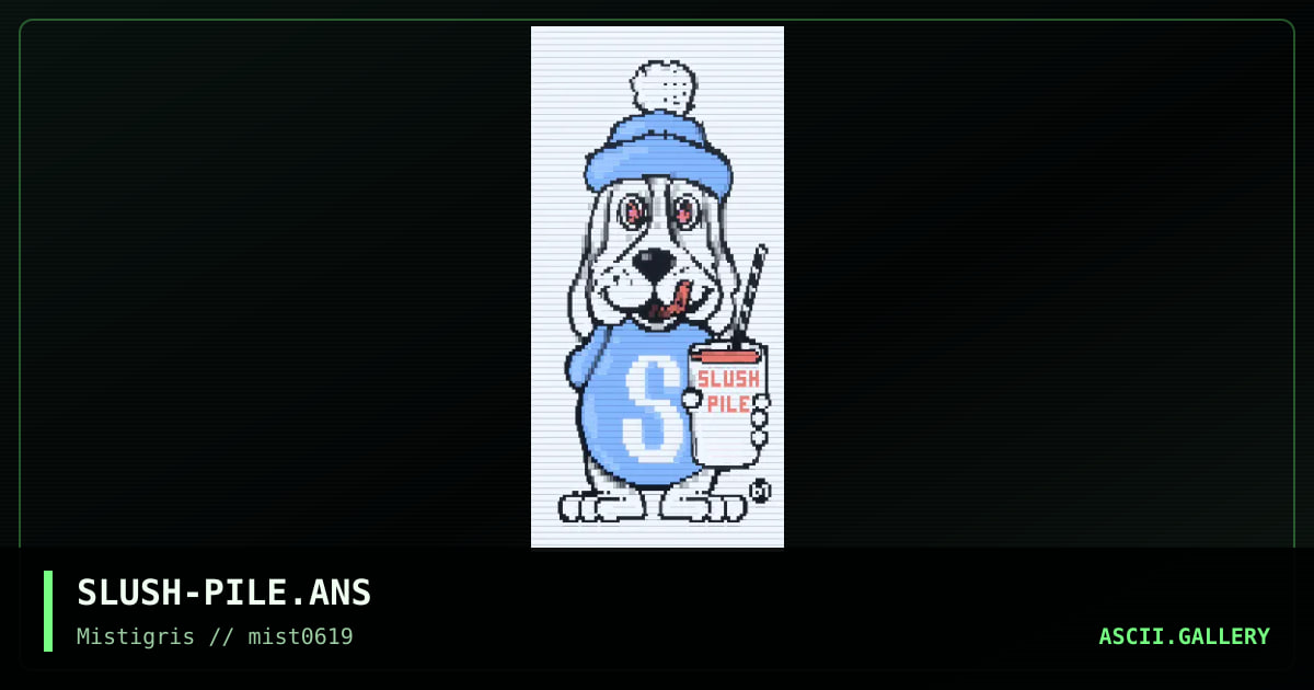 SLUSH PiLE, by slush puppy, 2019