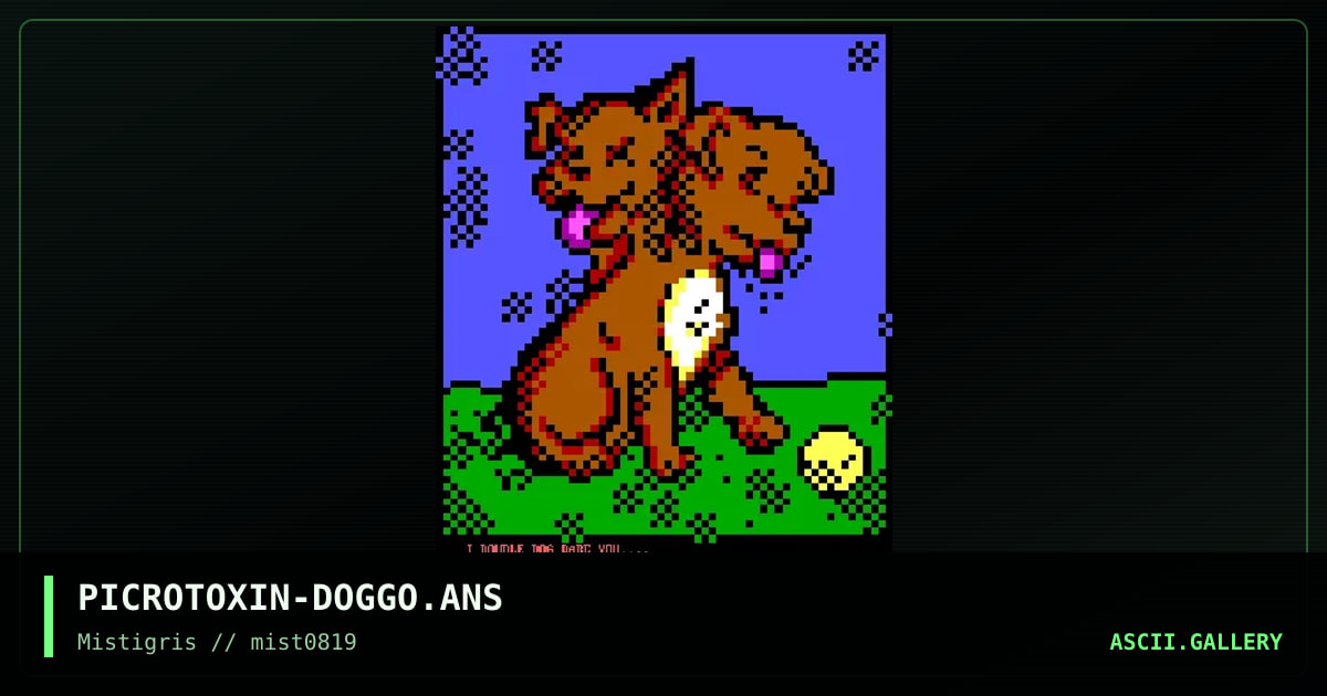 double dog dare, by picrotoxin, 2019