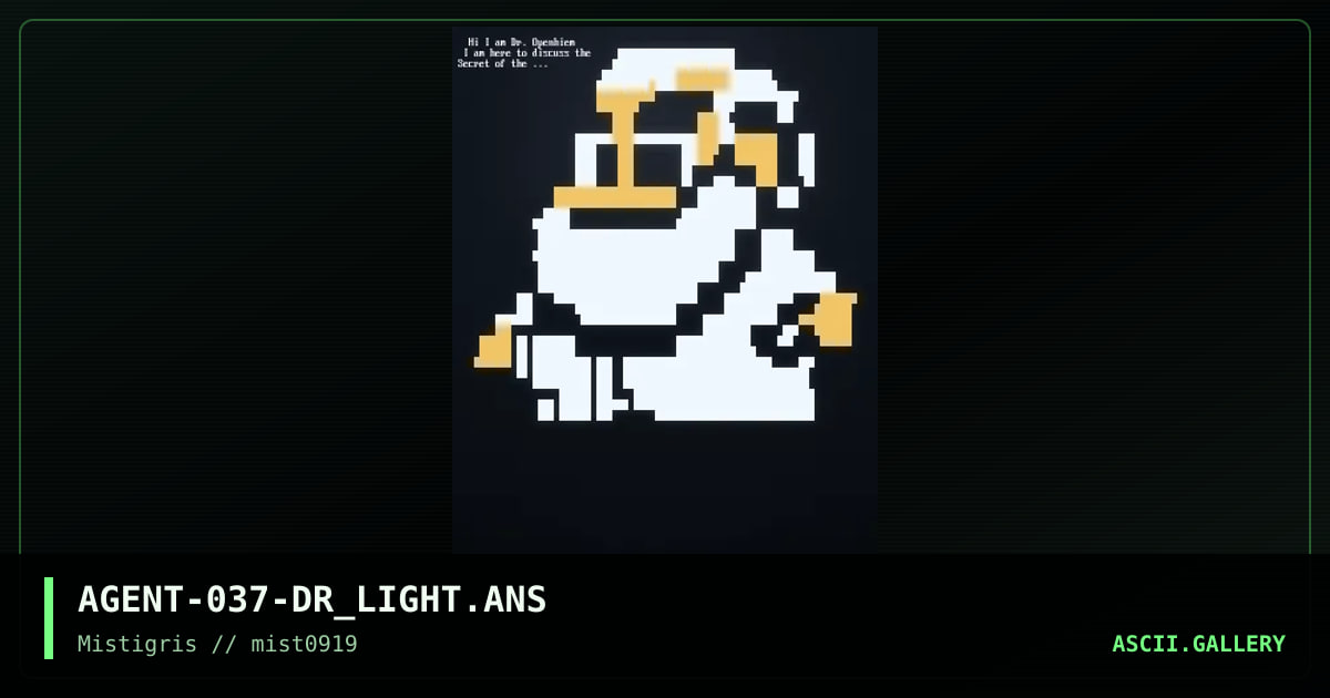 Dr, Light, by agent-037, 2019