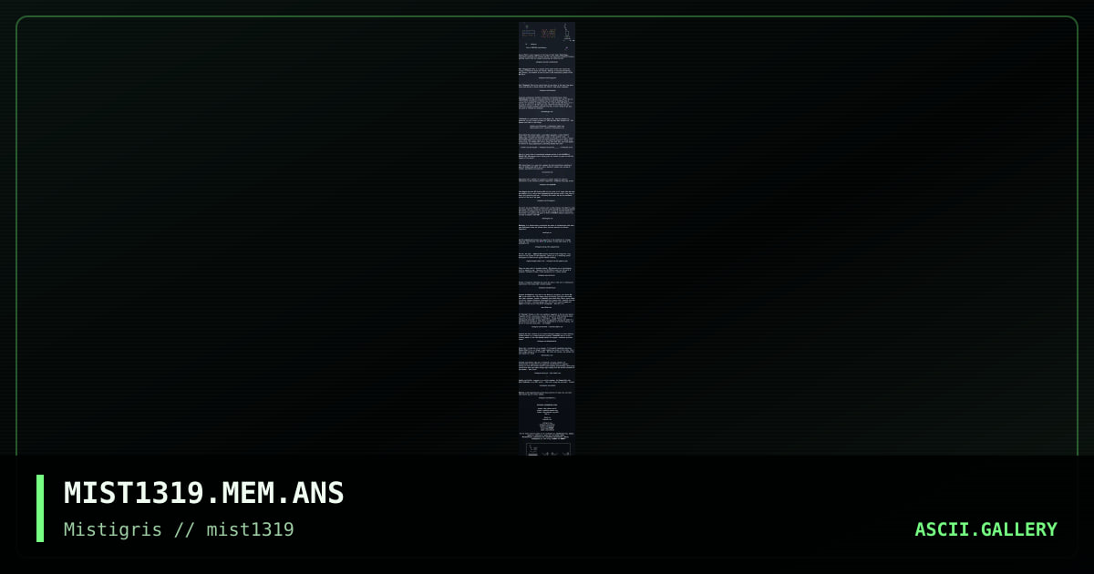 MIST1319 list of contributors, by ldb, cthulu, 2019