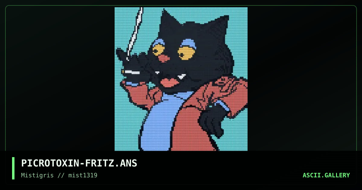 The Nine Lives of Fritz the Cat, by picrotoxin, 2019