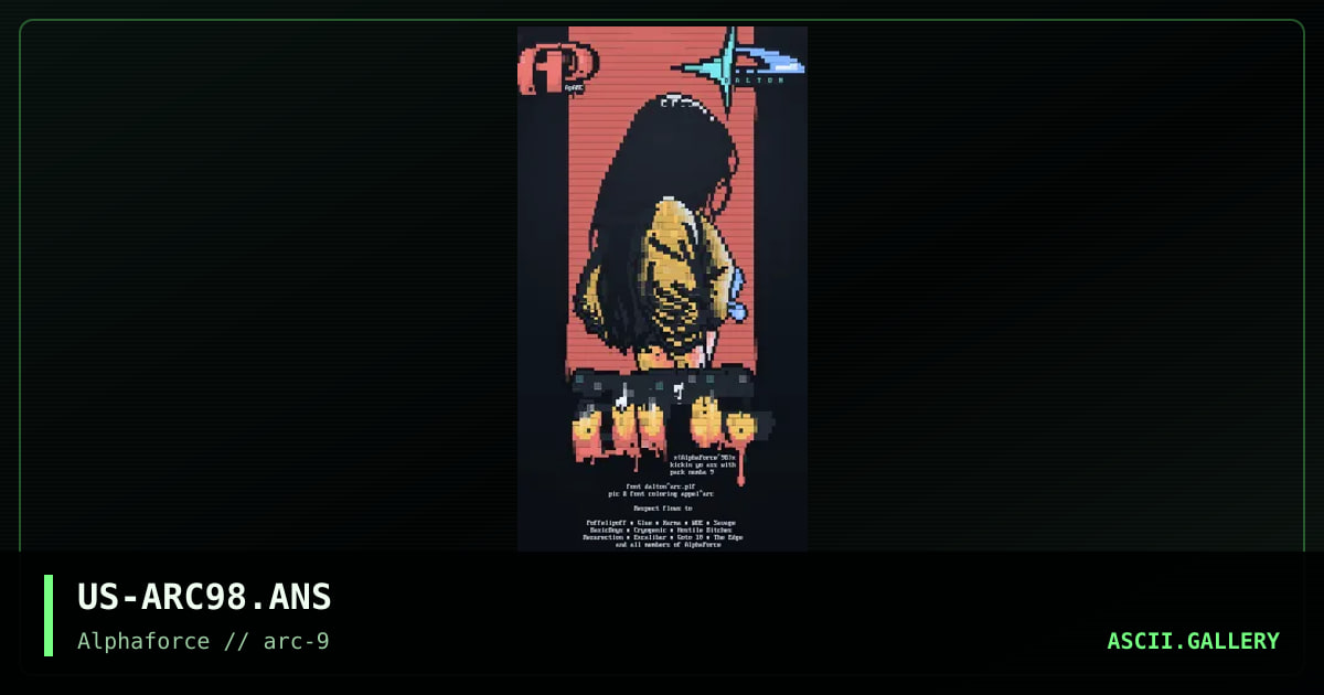 AlphaForce'98 promo, by dalton, appel, 1998