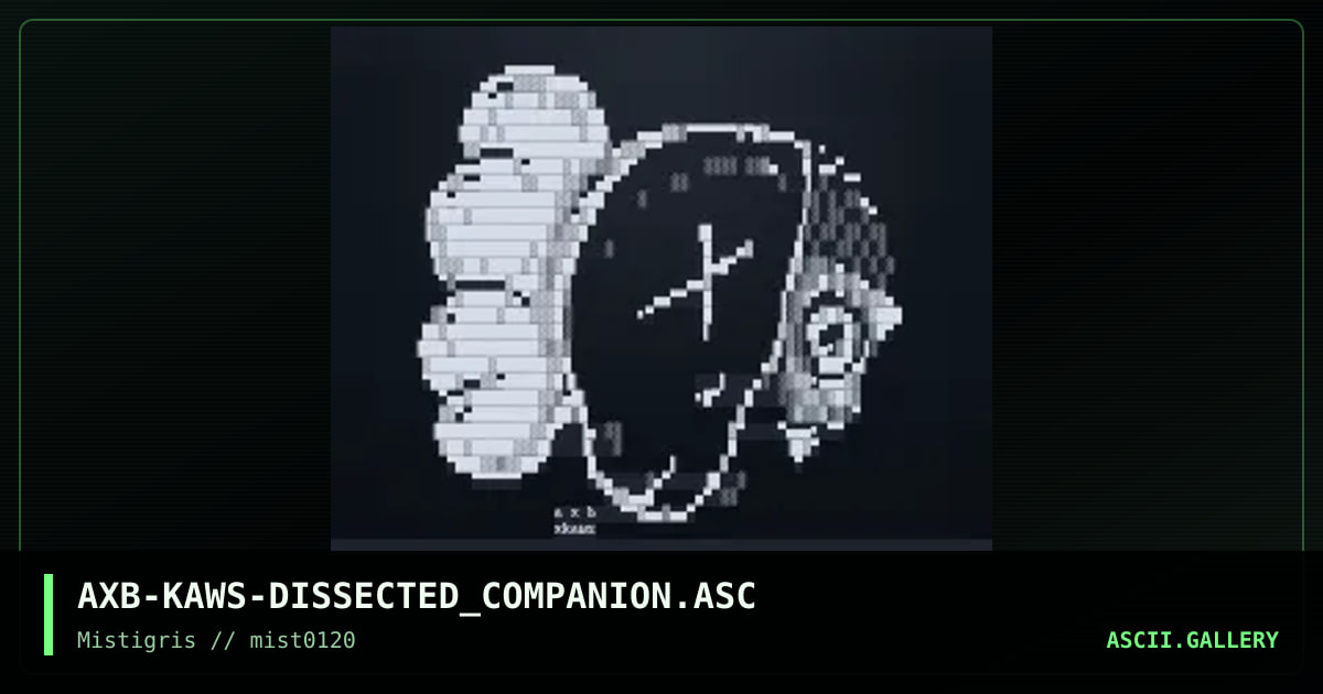 Dissected Companion, by axb, 2020