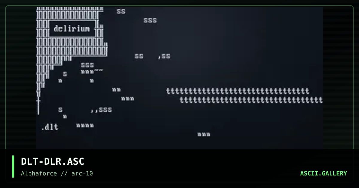 DLT-DLR.ASC, by dalton, 1998