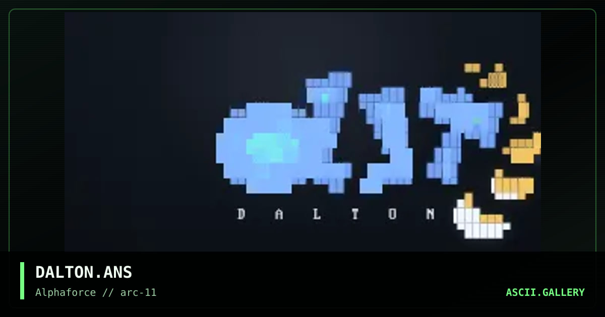 DALTON.ANS, by dalton, 1998