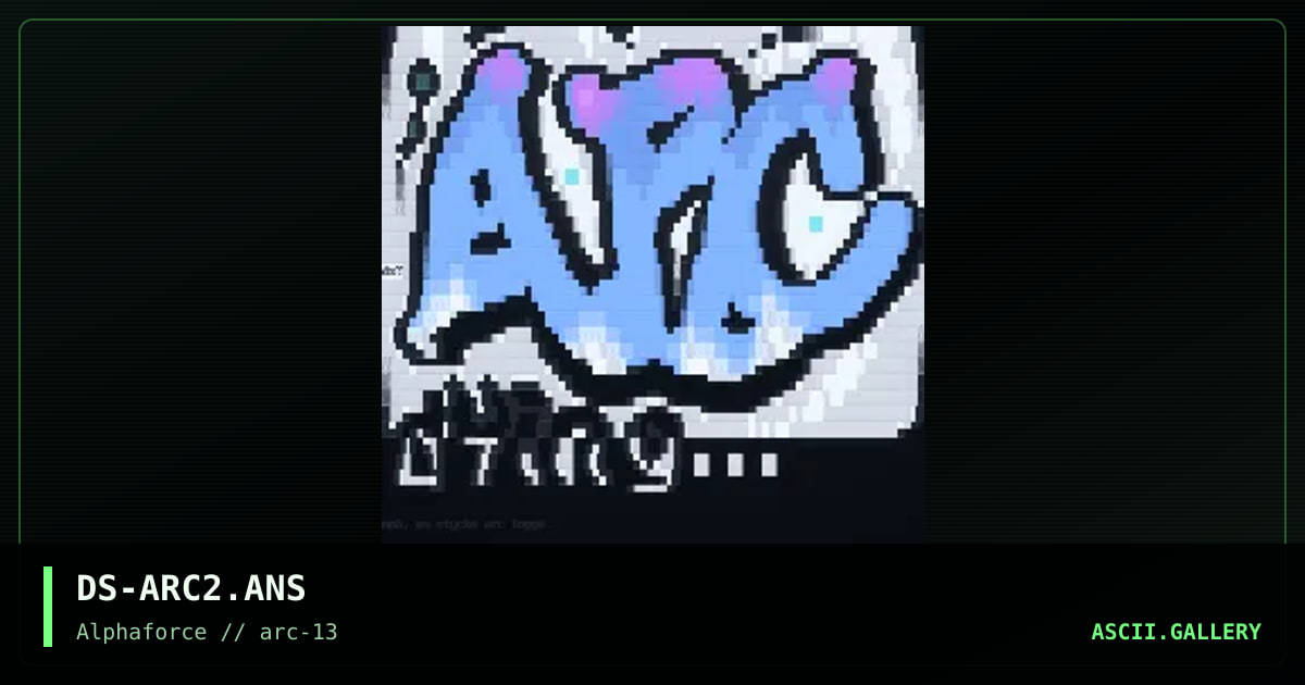 ARC Promotion, by dyingsoul, 1999