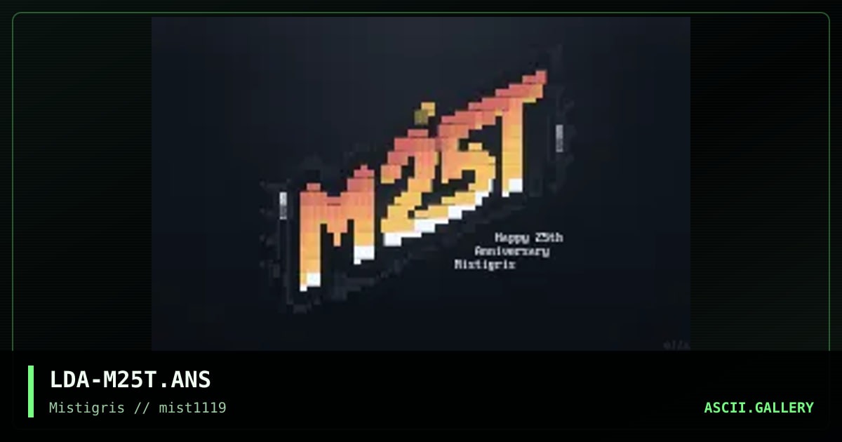 M25T, by lda, 2019