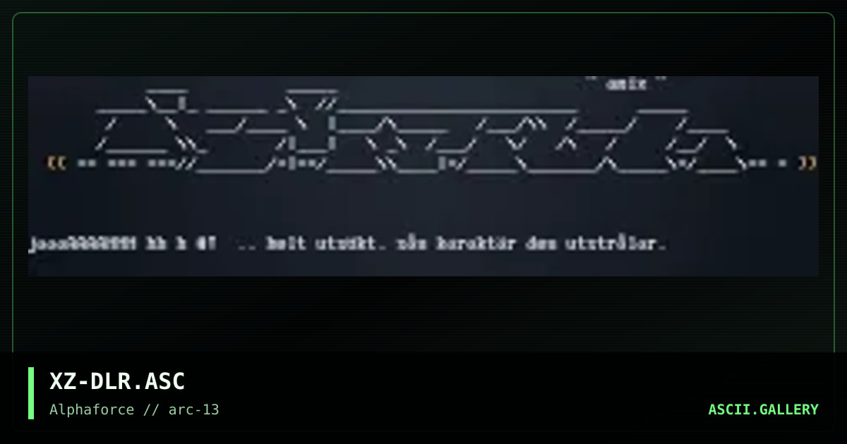 XZ-DLR.ASC, by xzip, 1999