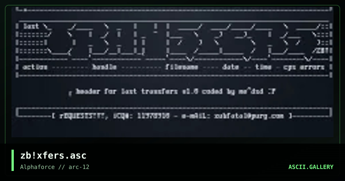 zb!xfers.asc, by subfatal, 1999