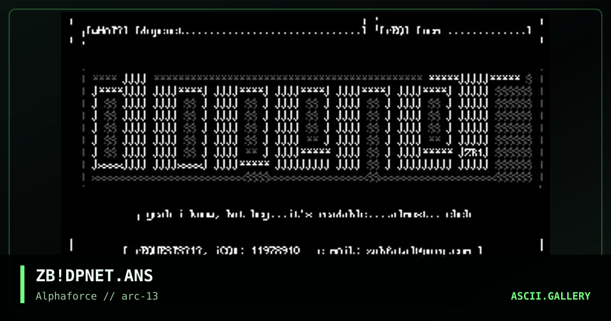 ZB!DPNET.ANS, by subfatal, 1999
