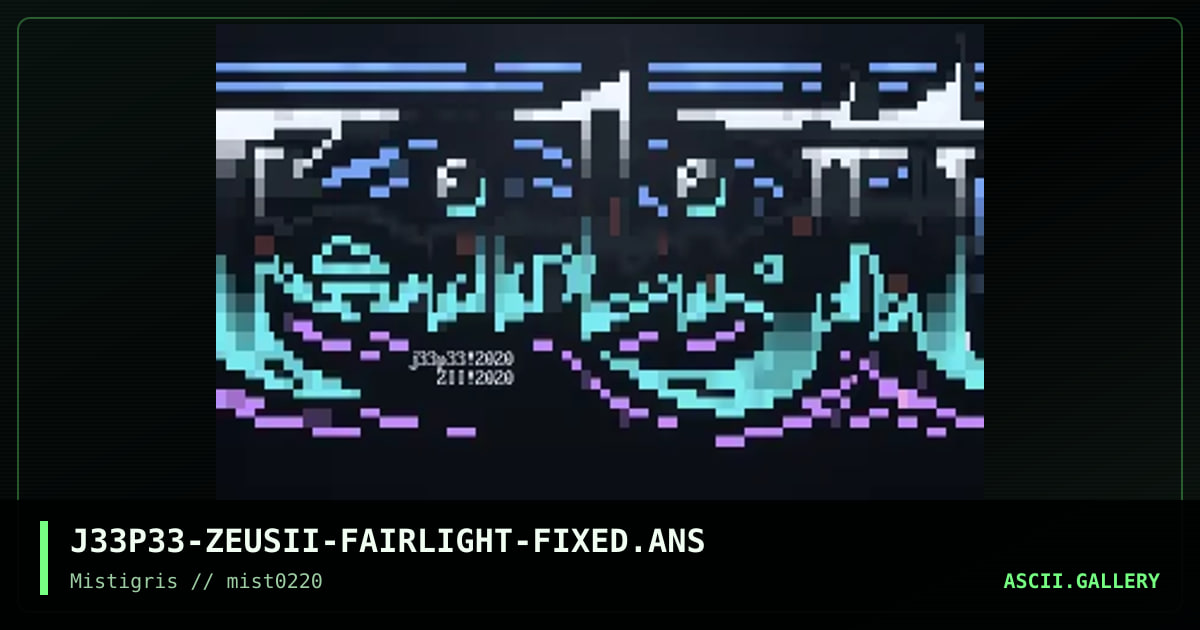 J33P33-ZEUSII-FAIRLIGHT-FIXED.ANS, by j33p33, zeus ii, 2020