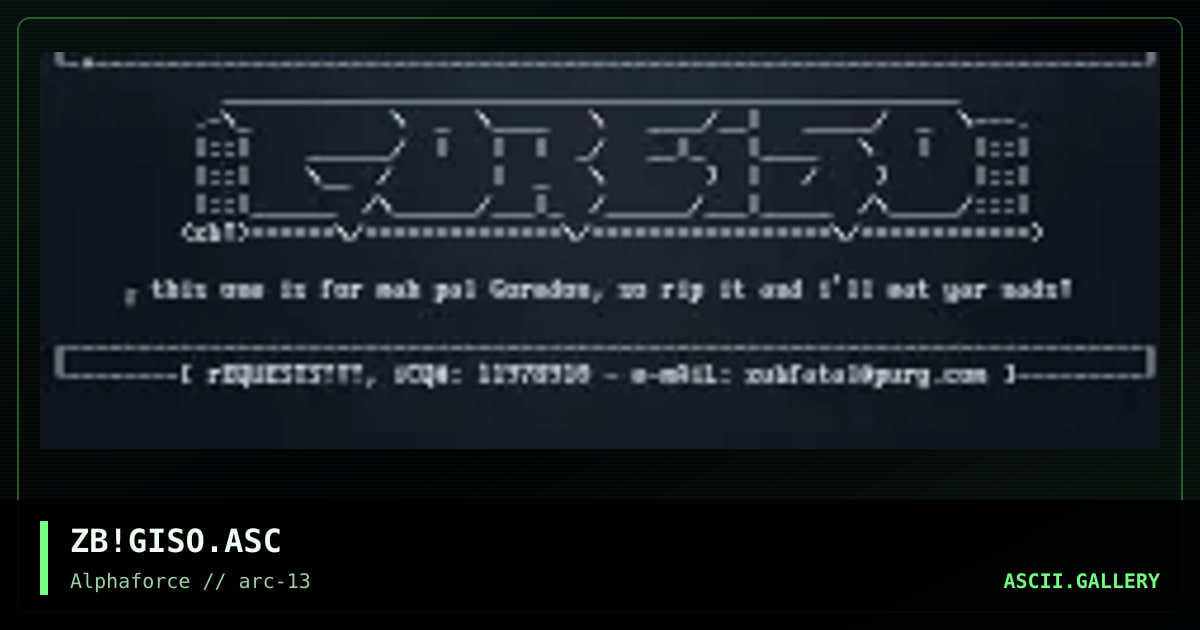 ZB!GISO.ASC, by subfatal, 1999