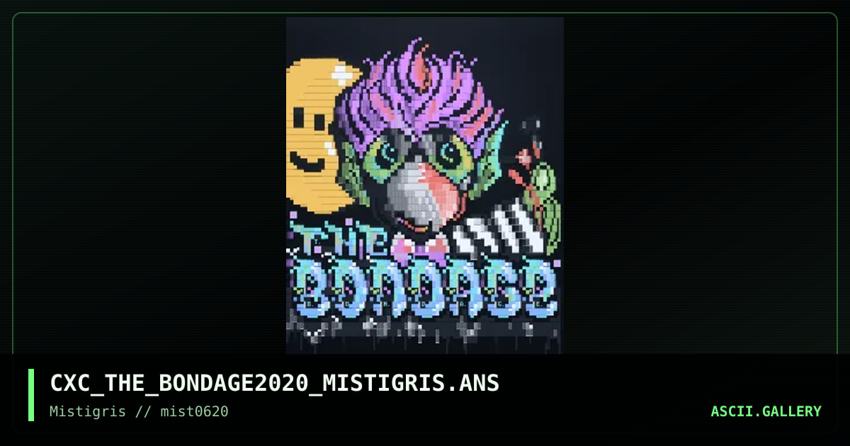 The Bondage, by coaxcable, 2020