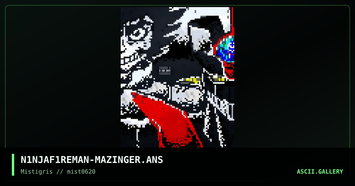 MazingerZ, by n1njaf1reman, 2020