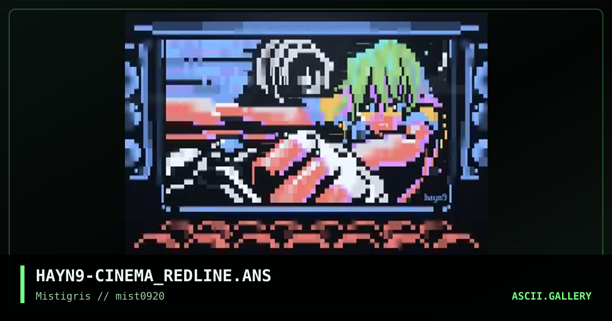 Redline, by hayn9, 2020