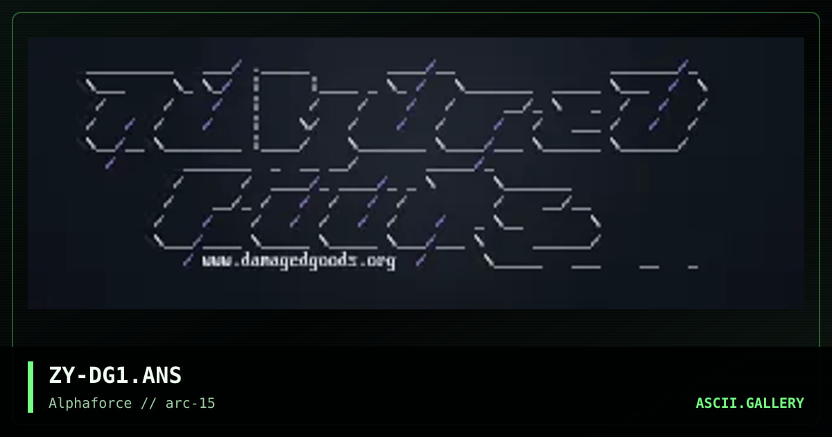 ZY-DG1.ANS, by zylone, 1999