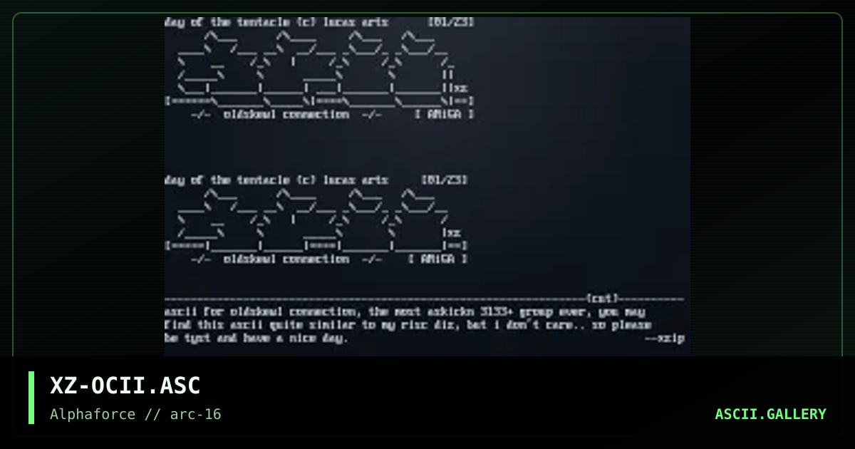 oldskewl connection, by xzip, 2000
