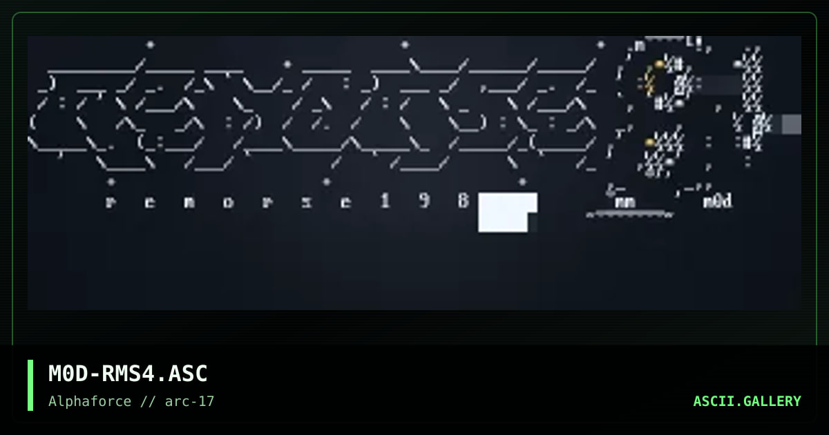 M0D-RMS4.ASC, by modium, 2000