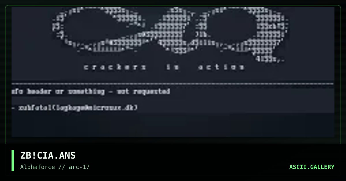 ZB!CIA.ANS, by zubfatal, 2000