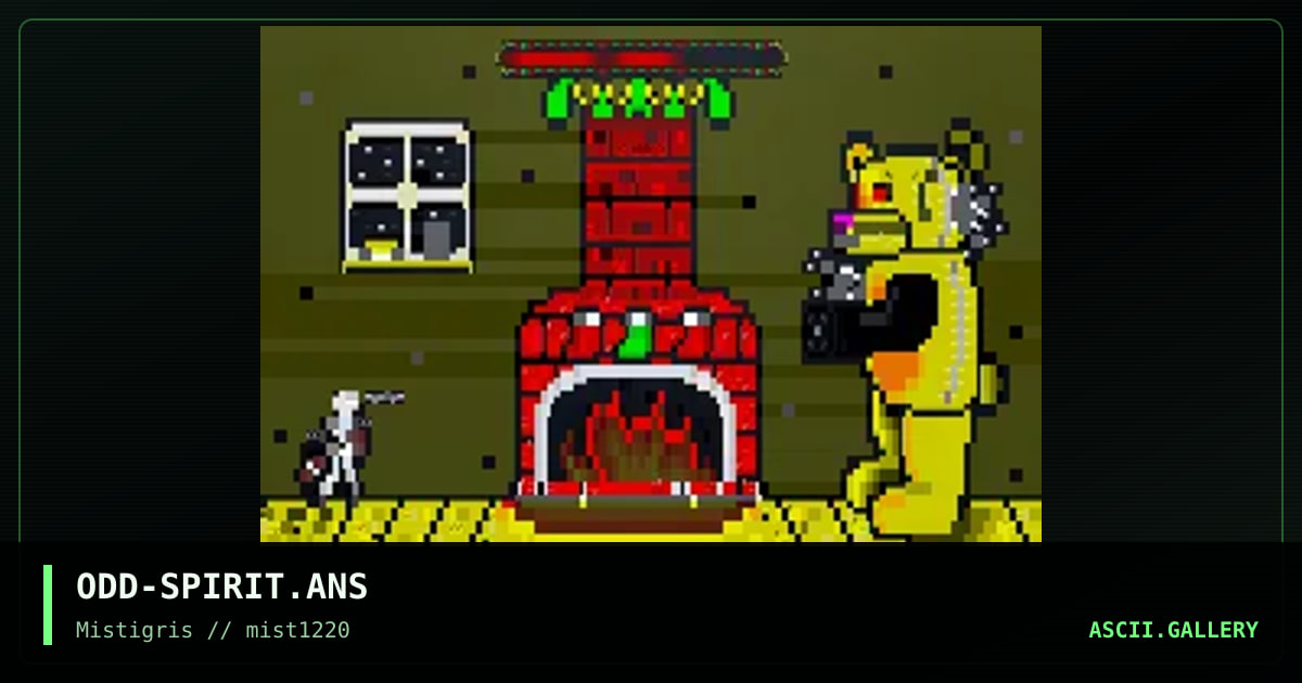Holiday Spirit boss fight, by oddfirefox, 2020
