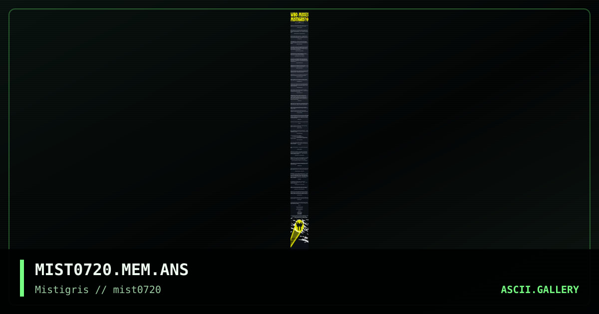 MIST0720 list of contributors, by cthulu, oddfirefox, lda, 2020