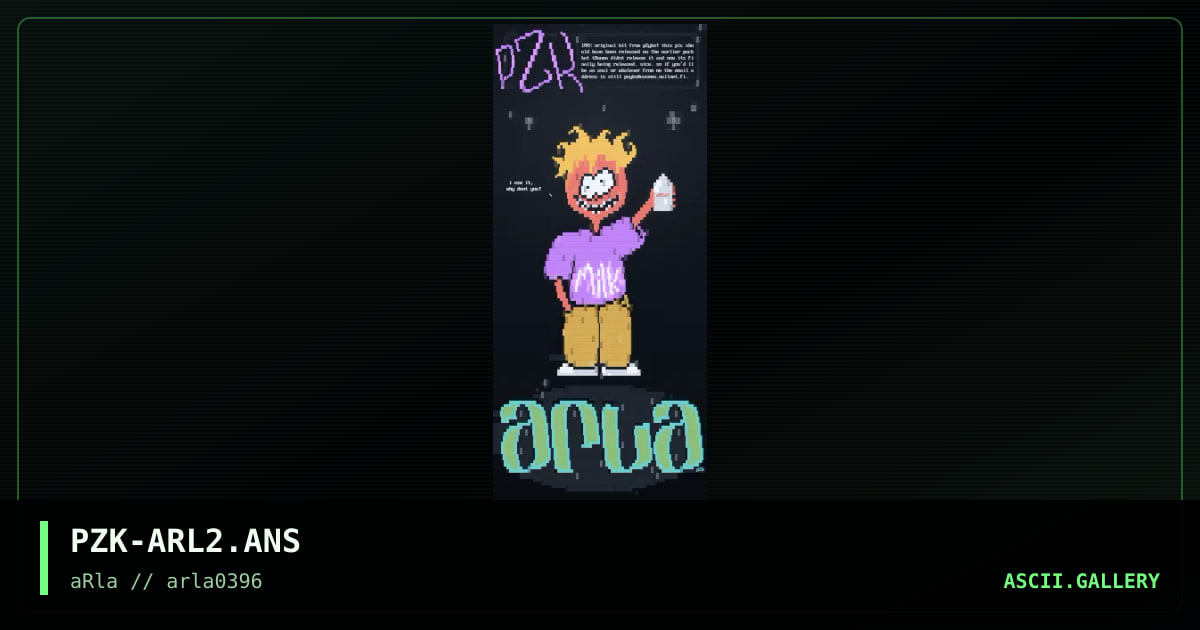 arla, by pzyko, 1996
