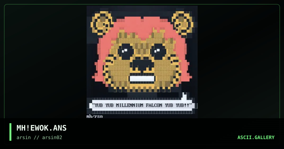 MH!EWOK.ANS, by maddog hoek, 1996