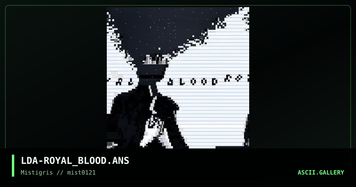 Royal Blood, by lda, 2021