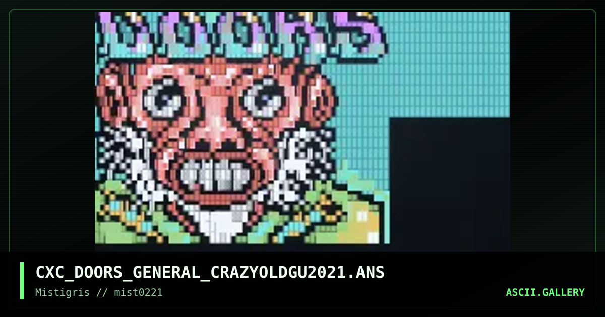 Doors menu, by coaxcable, 2021