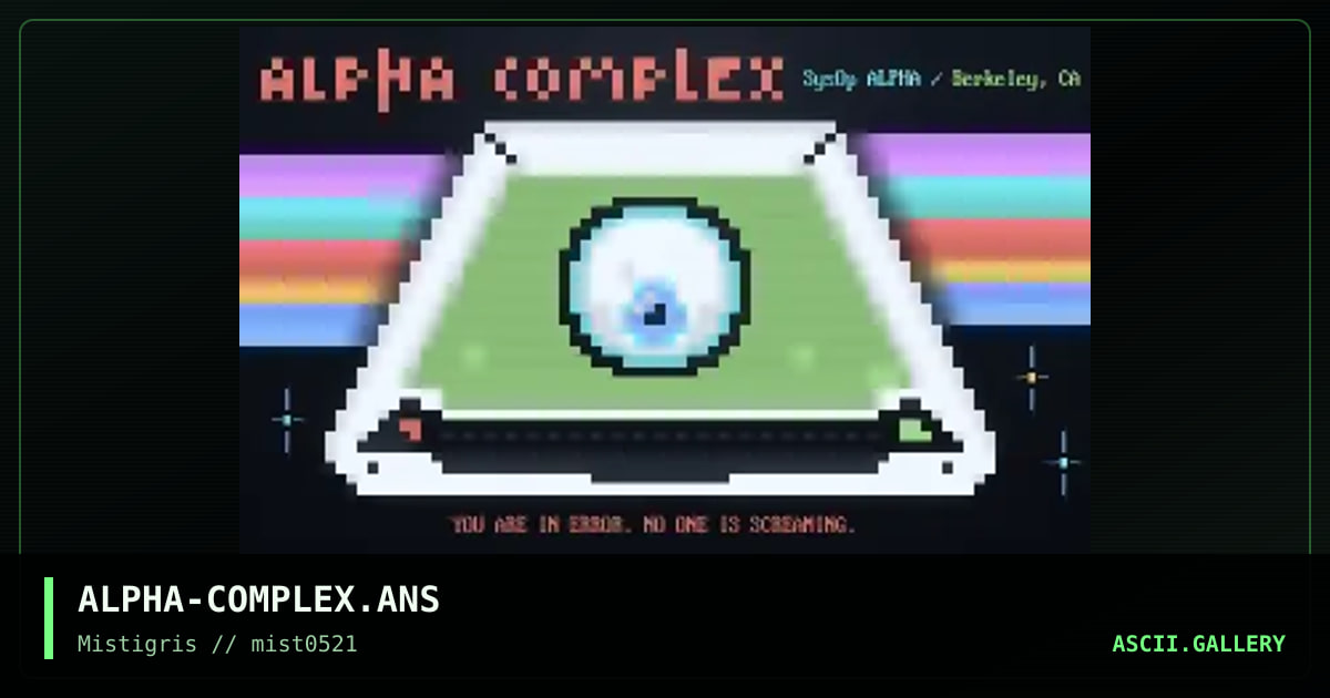 Alpha Complex, by alpha complex, 2021