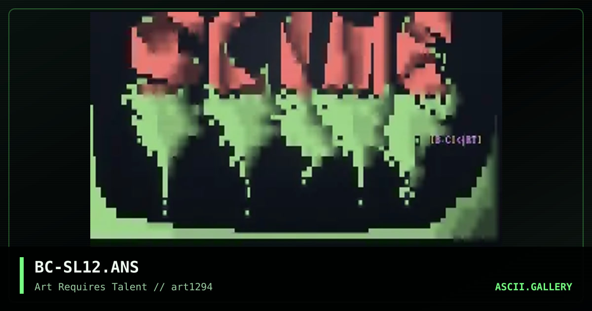 BC-SL12.ANS, by beyond cool, 1994