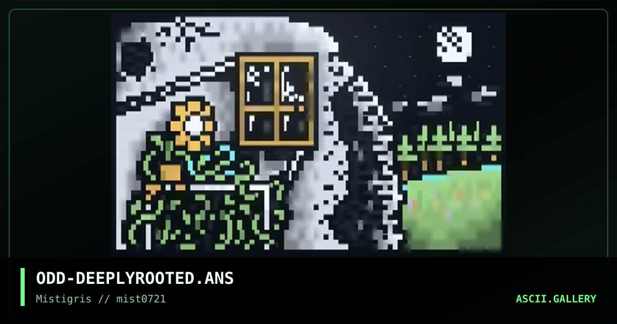 Deeply Rooted, by oddfirefox, 2021