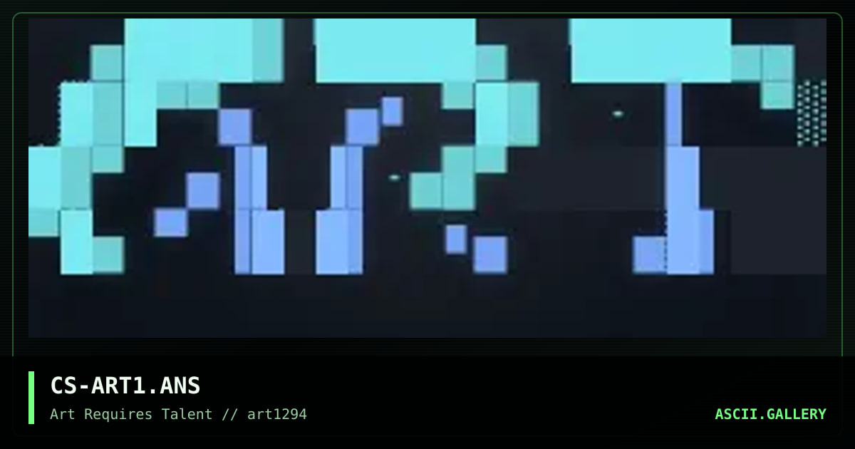 CS-ART1.ANS, by csurfer, 1994