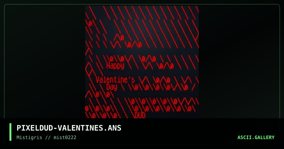 Valentine's, by pixeldud, 2022