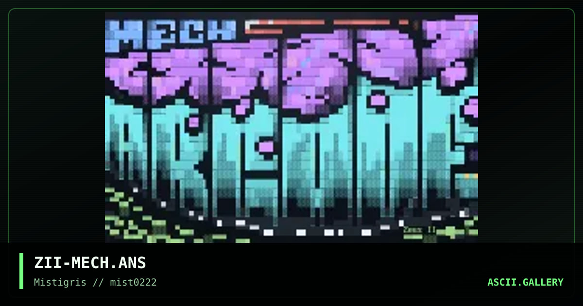MechArcade, by zeus ii, 2022