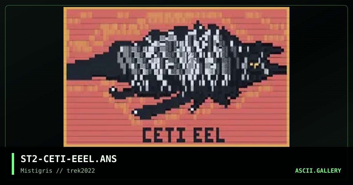 Cetieel, by darkman almighty, 2022