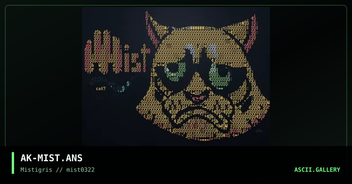cat, by abstrakt, 2022