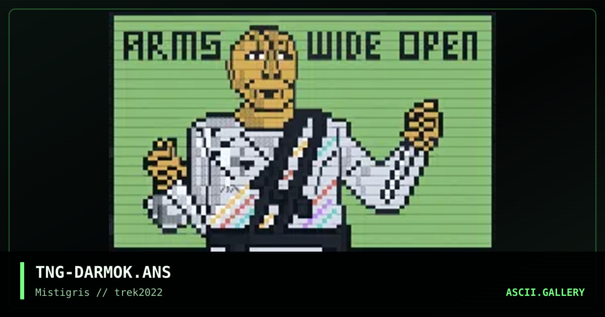 Darmok, by darkman almighty, 2022