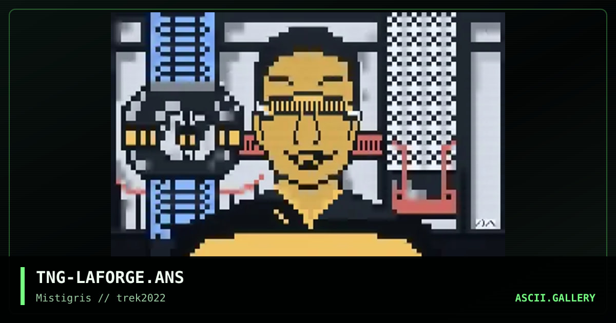 Lt. Laforge, by darkman almighty, 2022