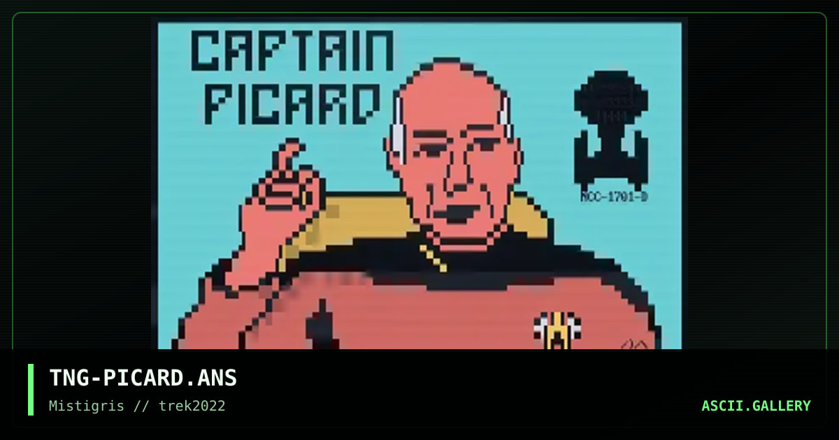 Capt. Picard, by darkman almighty, 2022