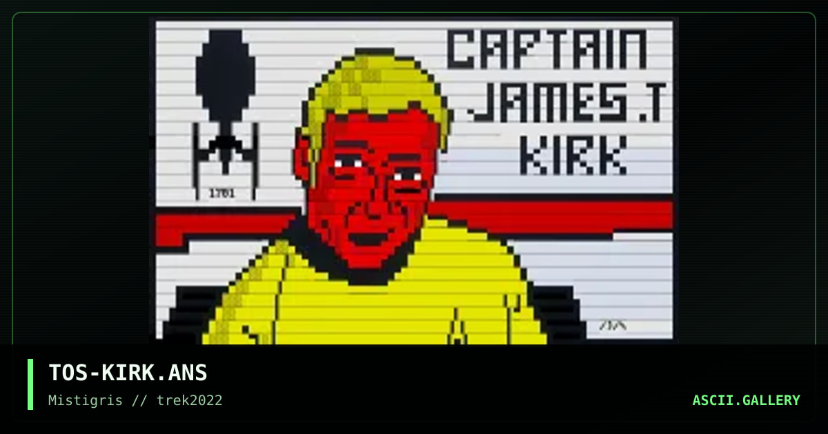 Capt. Kirk, by darkman almighty, 2022