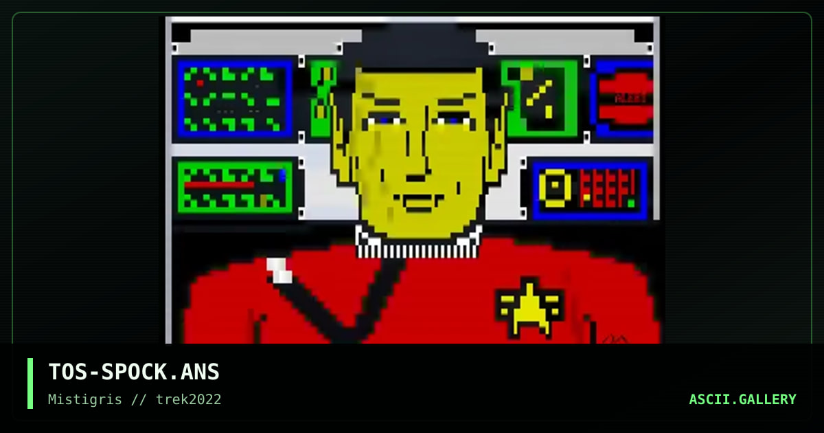 Spock, by darkman almighty, 2022