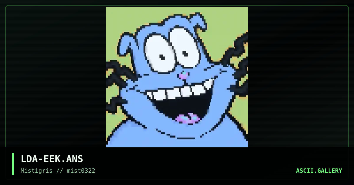 eek, by lda, 2022