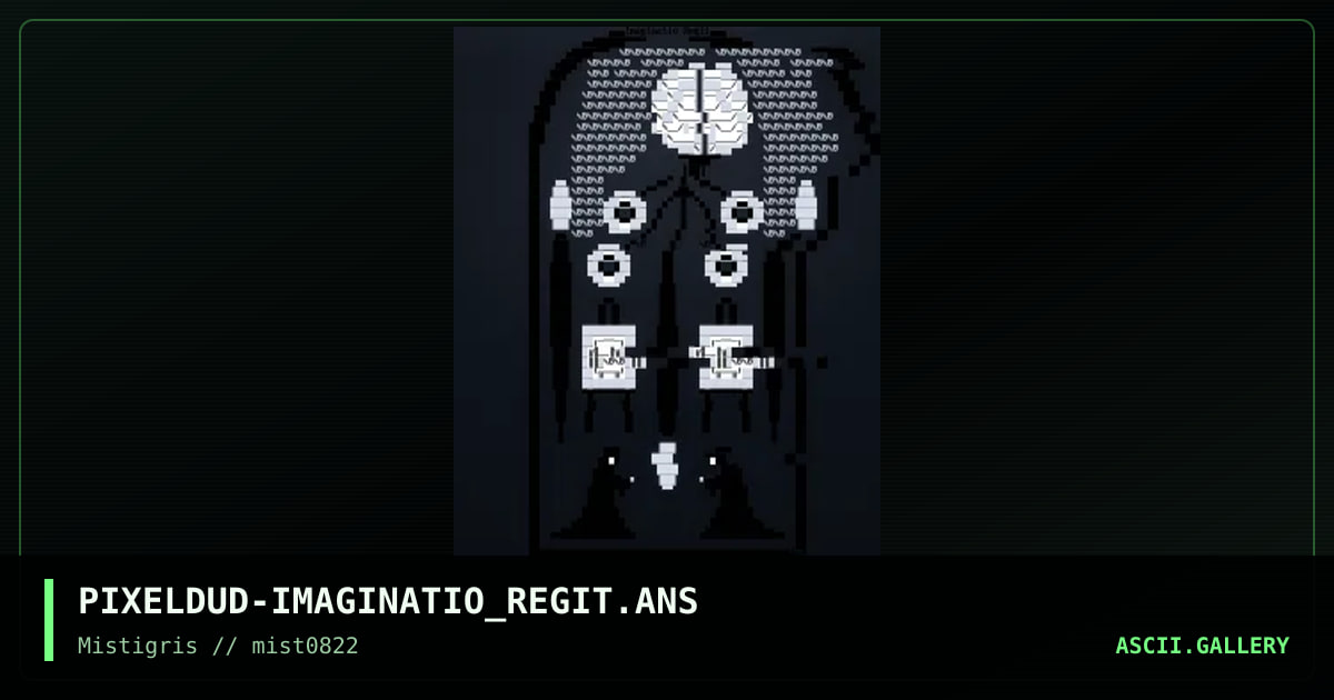 Imaginatio Regit, by pixeldud, 2022