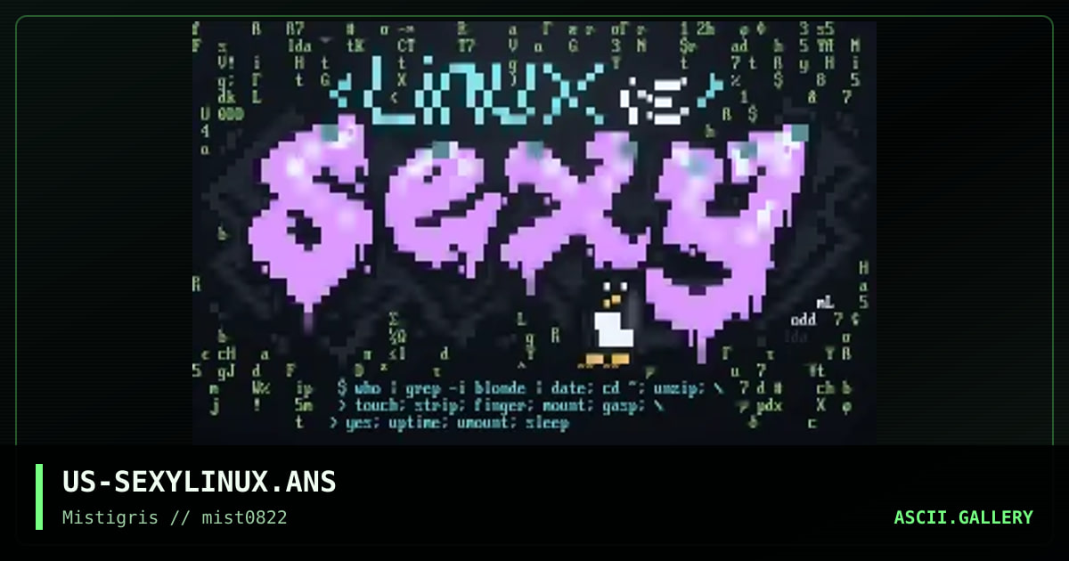 Linux Is Sexy, by lda, oddfirefox, meatlotion, 2022