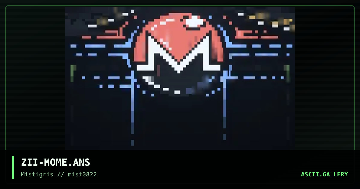 Monero main menu, by zeus ii, 2022