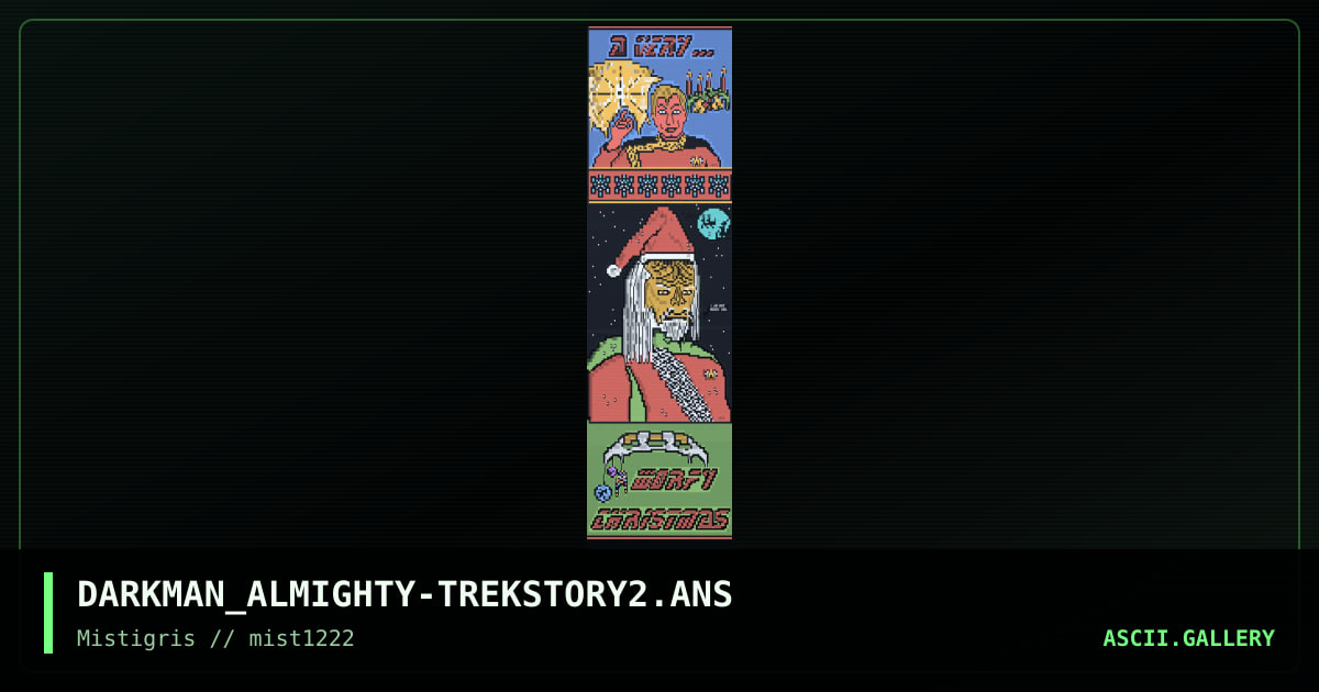A Very Worfy Christmas, by darkman almighty, 2022