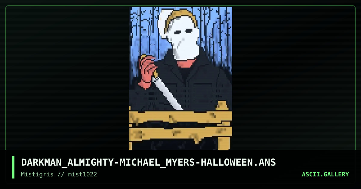 A Halloween Evening, by darkman almighty, 2022