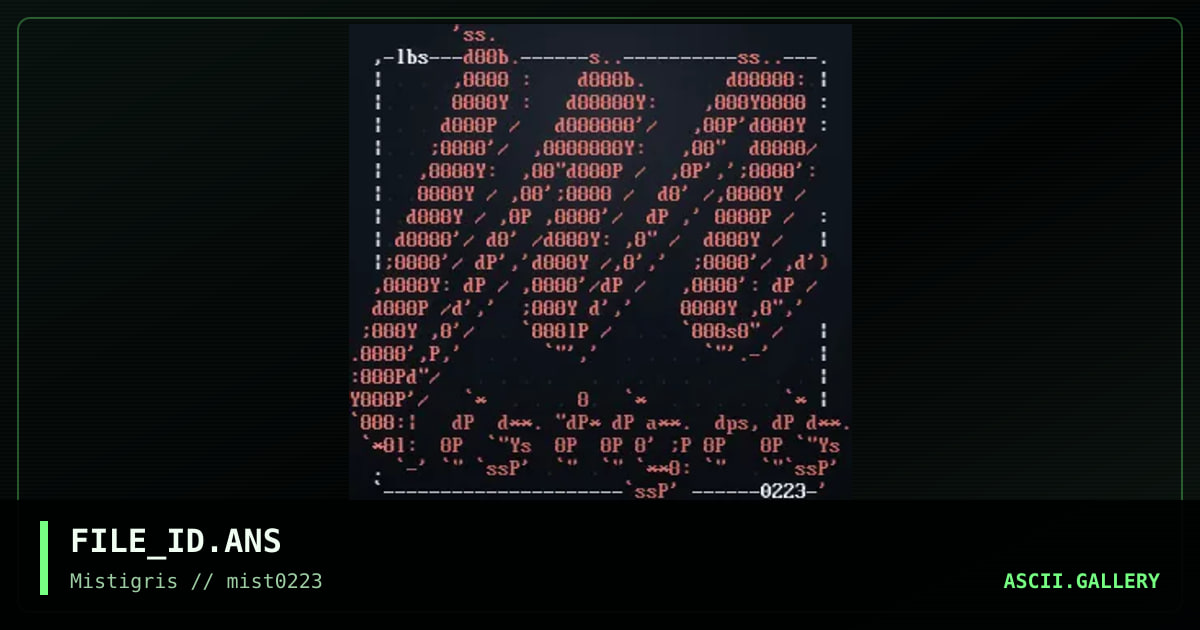 MIST0223 FILE_ID.DIZ, by littlebitspace, 2023